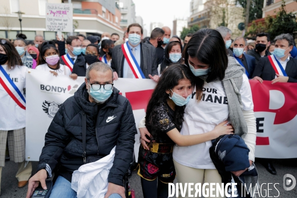 Marche blanche en mémoire d  Aymane Kaïd