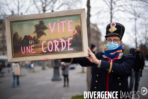 Manifestation des professionnels du spectacle