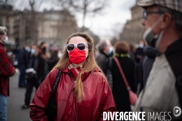 Manifestation des professionnels du spectacle