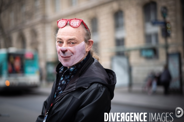 Manifestation des professionnels du spectacle