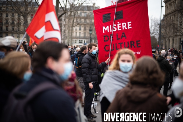 Manifestation des professionnels du spectacle