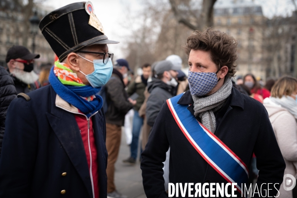 Manifestation des professionnels du spectacle