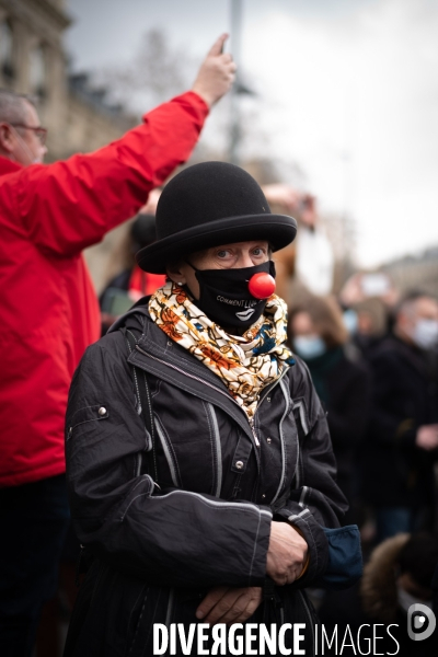 Manifestation des professionnels du spectacle