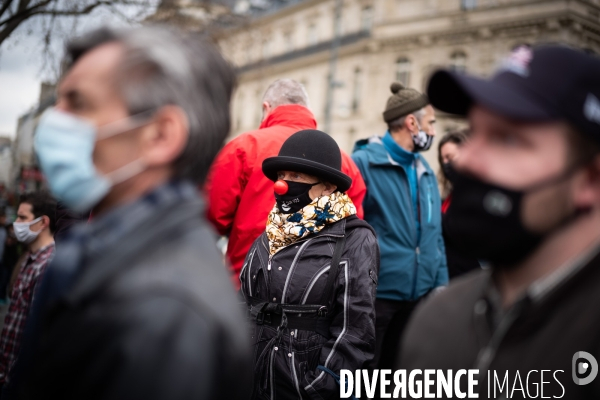 Manifestation des professionnels du spectacle