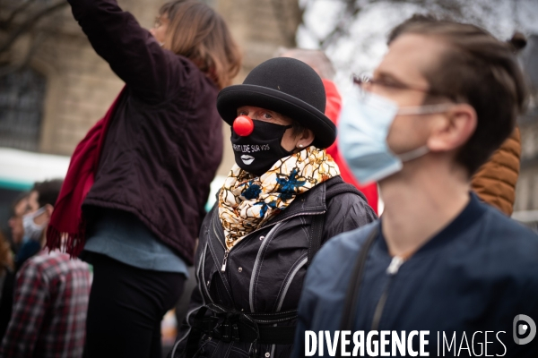 Manifestation des professionnels du spectacle