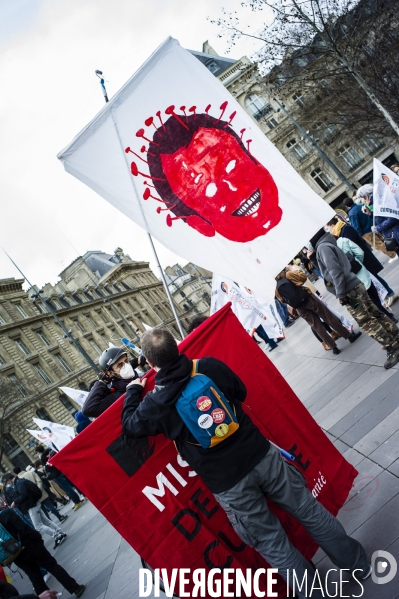 Manifestation du monde de la culture.