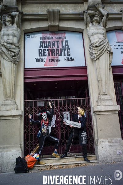 Manifestation du monde de la culture.