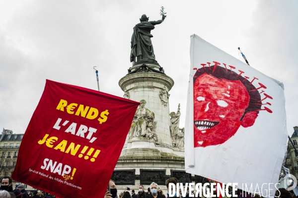 Manifestation du monde de la culture.