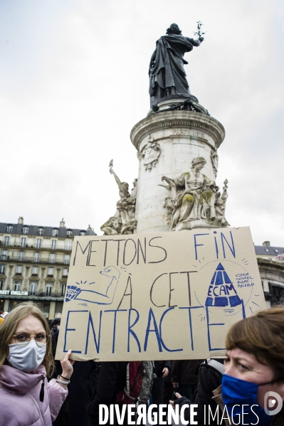 Manifestation du monde de la culture.