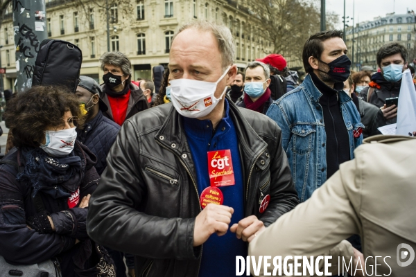 Manifestation du monde de la culture.