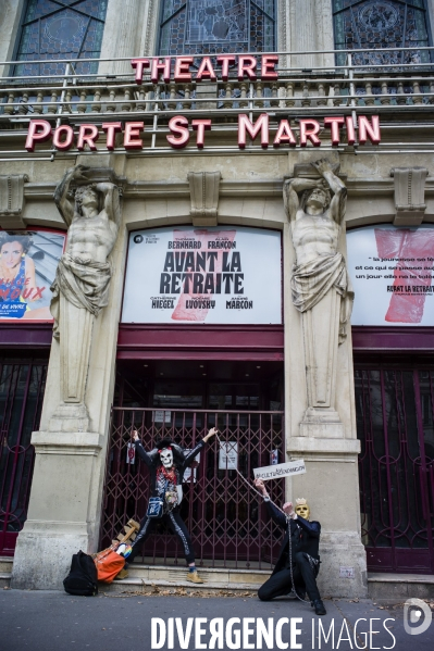 Manifestation du monde de la culture.