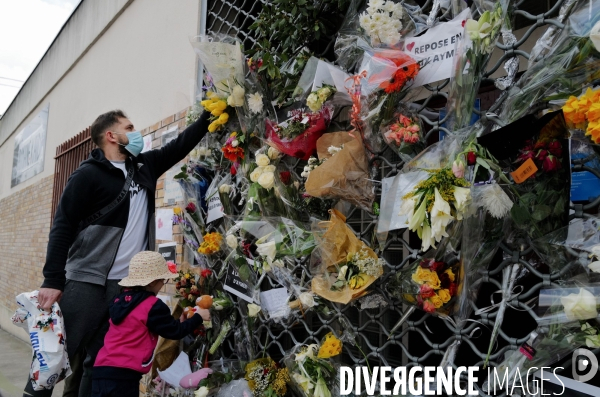 Marche blanche en mémoire d  Aymane Kaïd