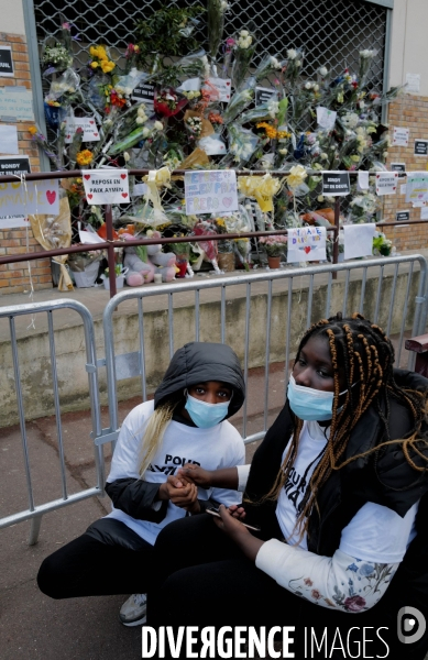 Marche blanche en mémoire d  Aymane Kaïd