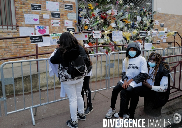 Marche blanche en mémoire d  Aymane Kaïd