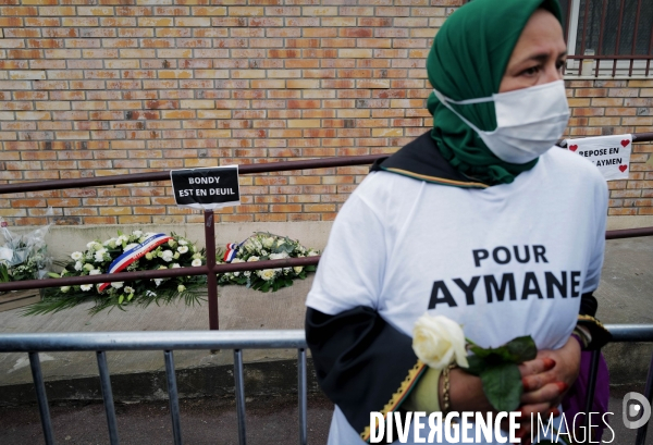Marche blanche en mémoire d  Aymane Kaïd
