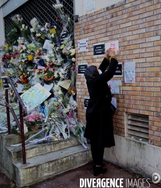 Marche blanche en mémoire d  Aymane Kaïd