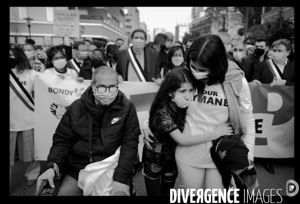 Marche blanche en mémoire d  Aymane Kaïd