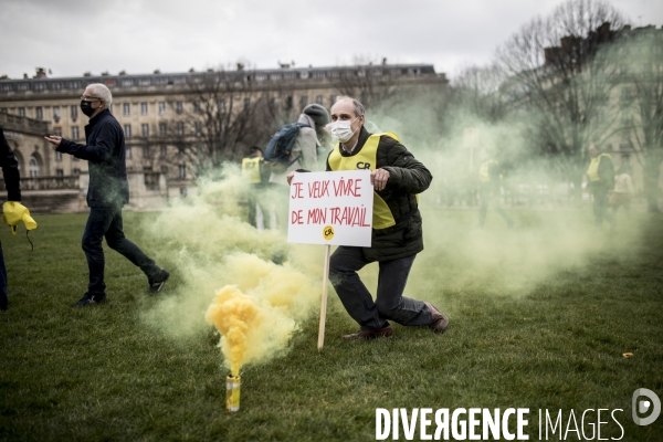 Manifestation des agriculteurs sur les suicides et les  fermes qui ferment 