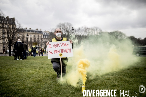 Manifestation des agriculteurs sur les suicides et les  fermes qui ferment 