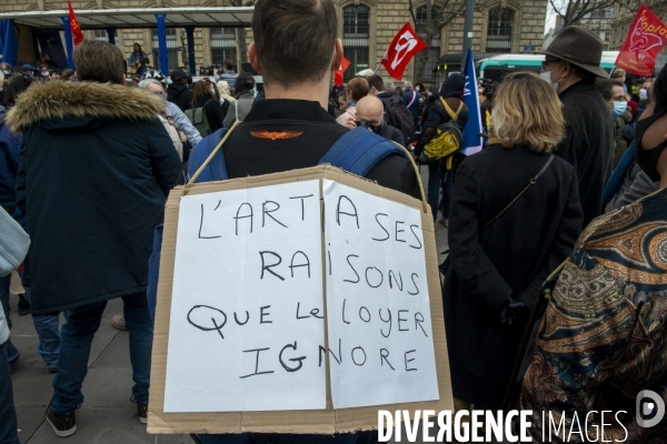 Manifestation pour la culture