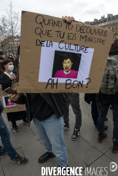 Manifestation pour la culture