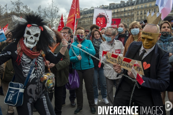 Manifestation pour la culture