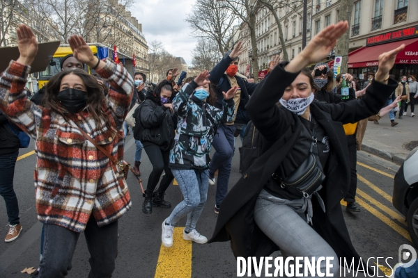 Manifestation pour la culture