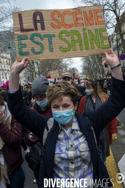 Manifestation pour la culture