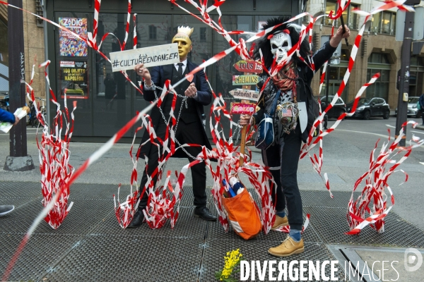 Manifestation pour la culture