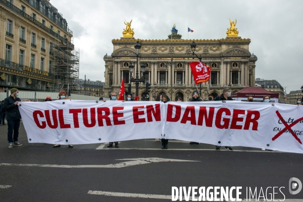 Manifestation pour la culture