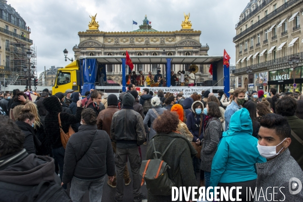 Manifestation pour la culture