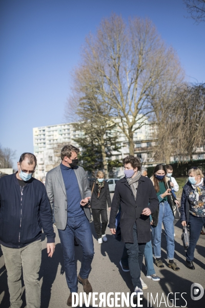 Elections régionales 2021 :  Julien Bayou et Yannick Jadot