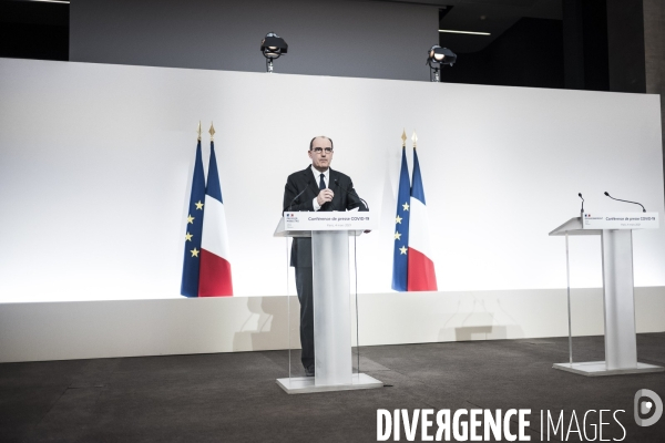 Conférence de presse de Jean Castex