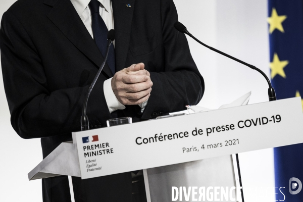 Conférence de presse de Jean Castex