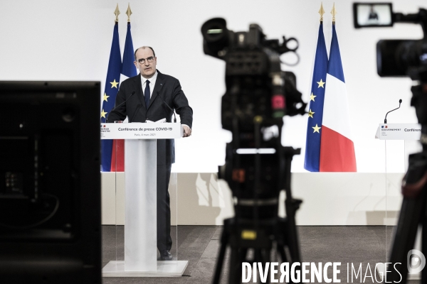 Conférence de presse de Jean Castex