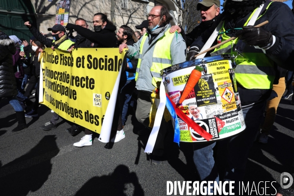 Francis Lalanne et les Gilets Jaunes à Paris