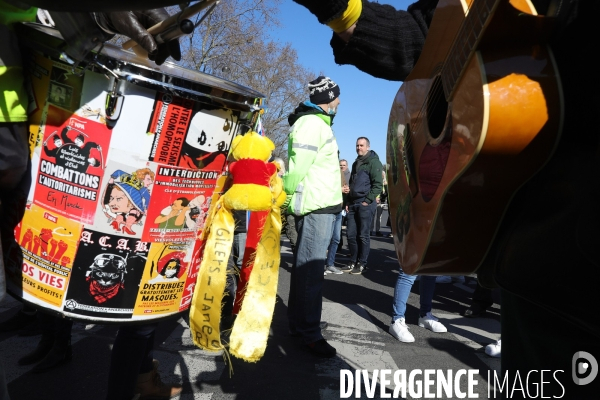 Francis Lalanne et les Gilets Jaunes à Paris