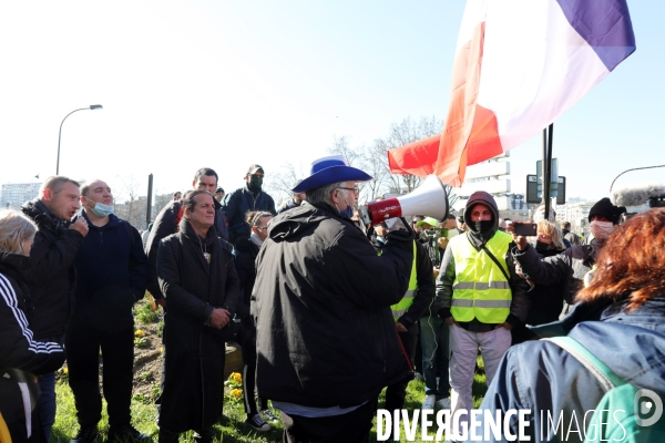 Francis Lalanne et les Gilets Jaunes à Paris