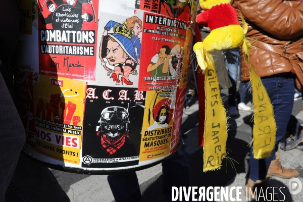 Francis Lalanne et les Gilets Jaunes à Paris