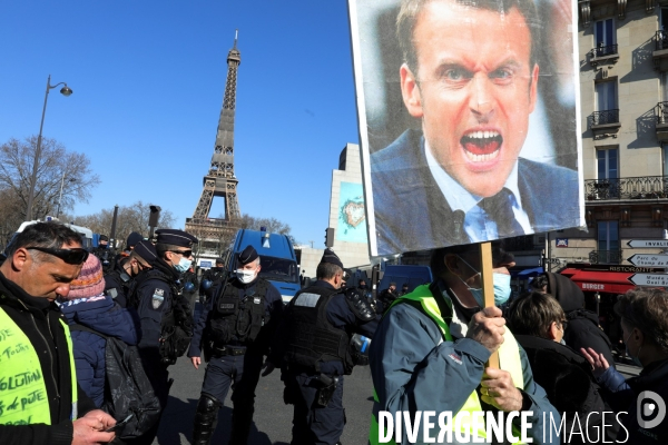 Francis Lalanne et les Gilets Jaunes à Paris