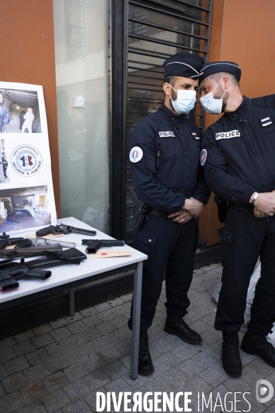 Darmanin au commissariat Nord