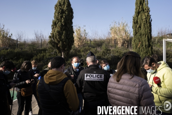 Darmanin au commissariat Nord