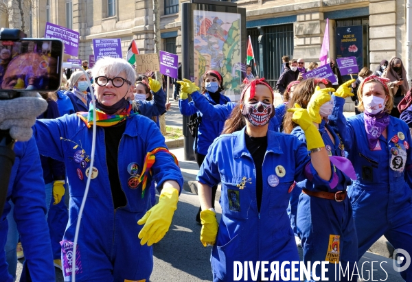 8 mars 2021, journée internationale des droits des femmes.