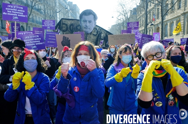 8 mars 2021, journée internationale des droits des femmes.