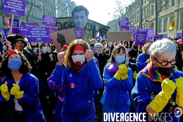 8 mars 2021, journée internationale des droits des femmes.