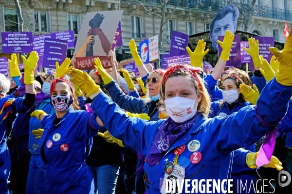 8 mars 2021, journée internationale des droits des femmes.