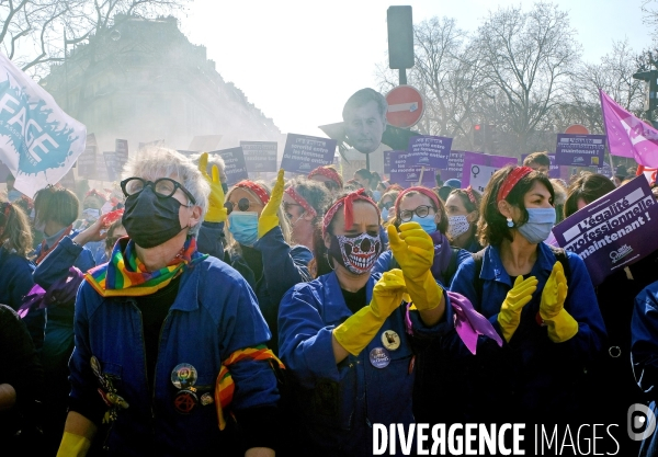 8 mars 2021, journée internationale des droits des femmes.