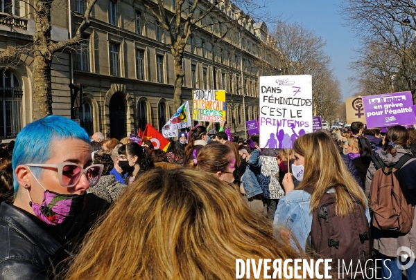 8 mars 2021, journée internationale des droits des femmes.