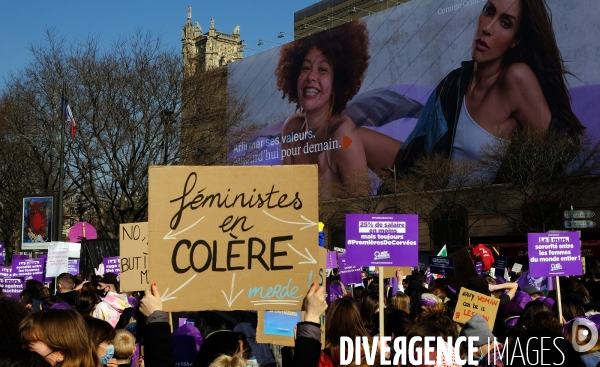 8 mars 2021, journée internationale des droits des femmes.