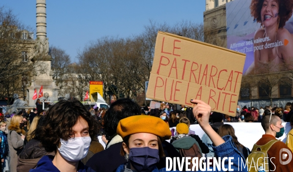 8 mars 2021, journée internationale des droits des femmes.